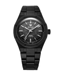 Nivada Grenchen F77 BLACK CERAMIC METEORITE MK1