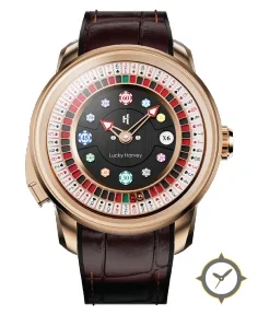 Casino Series Rose Gold Poker Roulette