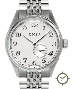 KNIS Kyoto KODOU Small Seconds Automatic – White Stainless Steel Bracelet (KN009-WHRC)