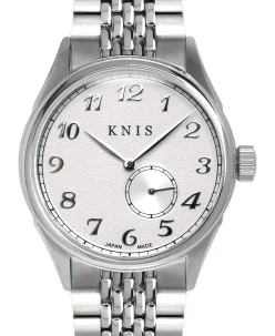 KNIS Kyoto KODOU Small Seconds Automatic – White Stainless Steel Bracelet (KN009-WHRC)