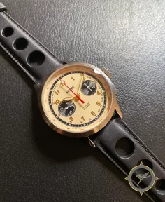 Sholavaram III Vintage Panda chronograph
