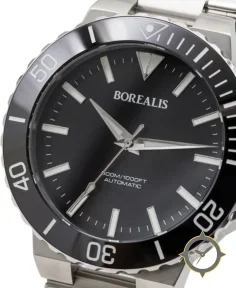 Borealis Caloura 300m Black Sunburst Dial No Date