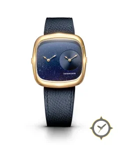 Aventurine & Black Sunray In Gold