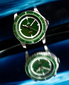 Delhi Watch Company DWC HAVELOCK (9039) Green Steel Bracelet