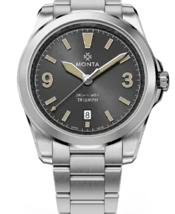 Monta Triumph, Silver Dial