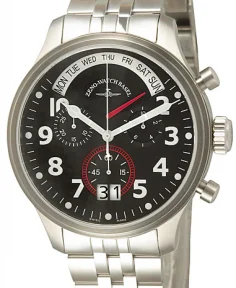Zeno-Watch Basel Oversized Pilot Day Date Retrograde Chrono