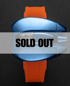SpaceOne Destro Blued Titanium Jumping hour (Left Handed)