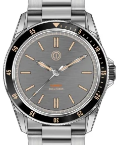MMI Watches Turret 300M - Model: TR3-OR (GUNMETAL GREY) (NO DATE) (OLD RADIUM) (NH35)