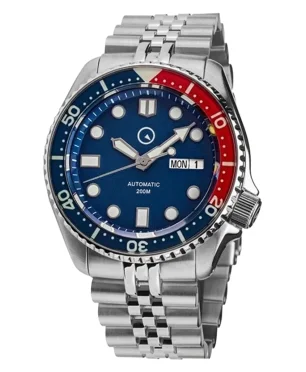 Islander Automatic with Solid-Link Bracelet, AR Sapphire Crystal, and Luminous Sapphire Bezel Insert