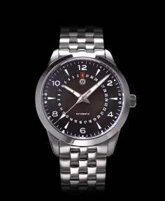 MMI Watches NOR-LIGHT: "BROWN DATE SAPPHIRE DIAL" MODEL NL-07