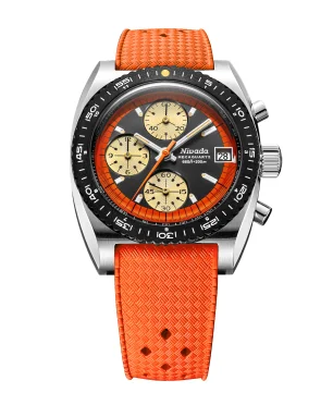 Nivada Grenchen AUTOCHRON ORANGE MECAQUARTZ