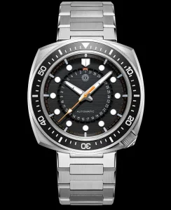 MMI Watches CUTTLECHRON 316L SS BLACK MODEL: CCS-01
