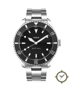 Vaer DS4 Meridian Black No Date Solar