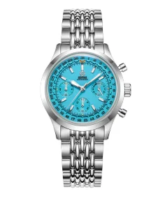 MMI Watches HERITAGE 38 CHRONOGRAPH HORIZON BLUE MODEL: HTC-02 (ESTIMATED DELIVERY AUGUST 2026)