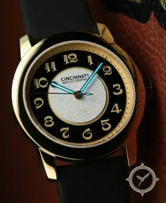 Cincinnati Watch Company Guild Mechanical Watch Gold PVD