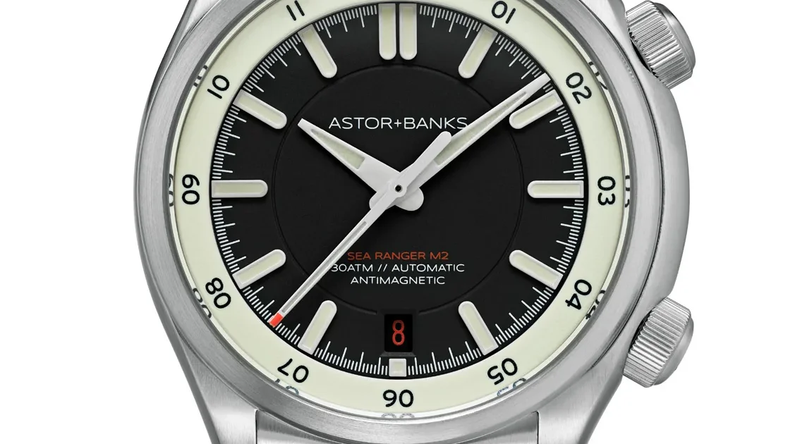Astor+Banks Sea Ranger M2 Black — Specs, Price & Availability | Chronoscout