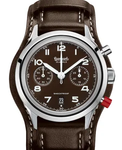 Hanhart 417 ES Mocha Flyback Date