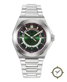 WIC006 GMT Pistachio - 38 mm Stainless Steel Sports Watch