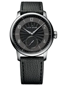 Louis Erard Petite Seconde Guilloché Anthracite Black