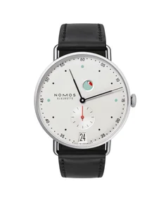 Nomos Glashütte Metro date power reserve Reference 1101