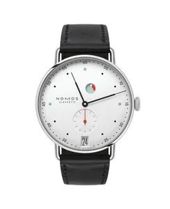 Nomos Glashütte Metro date power reserve Reference 1101