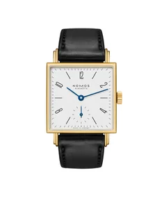 Nomos Glashütte Tetra gold 27 Reference 418