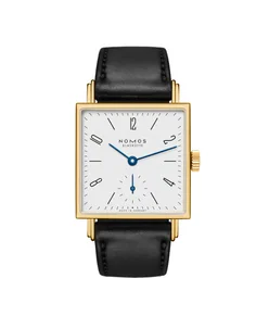 Nomos Glashütte Tetra gold 27 Reference 418