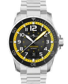 Marc & Sons Yellow Black Ceramic