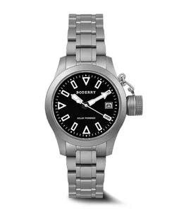 Boderry FALCON Canteen Titanium Solar-Powered Watch Dive/Bracelet