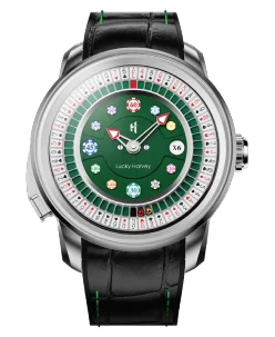 Lucky Harvey Casino Series Silver Poker Roulette