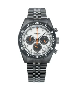 Dryden Chrono Diver Gen 2 Chronograph PVD Panda Orange