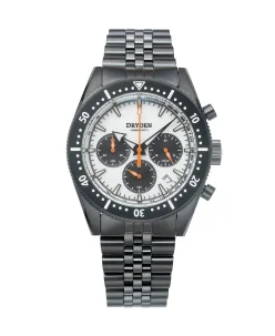 Dryden Chrono Diver Gen 2 Chronograph PVD Panda Orange