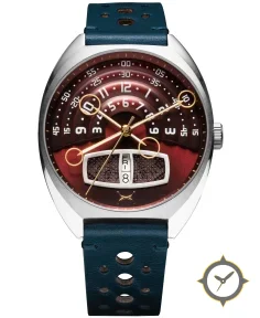 Xeric Halograph III Automatic Oxblood Blue