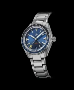 Zelos Horizons V2 GMT 200m SS Midnight Blue