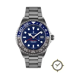 Ocean One GMT blue-grey Ceramic