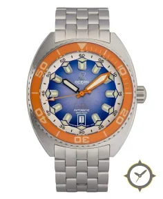 Ocean Crawler Core Diver V4 Orange Bezel