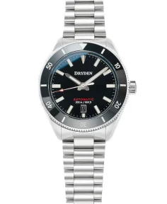Dryden Pathfinder Automatic Dive Watch Classic Black