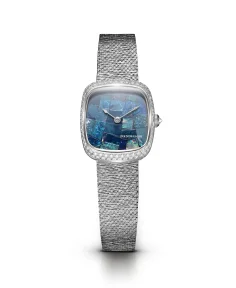 Dennison Mini Opal Diamonds Silver Bark Mesh
