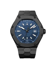 Dietrich Time Companion PVD – Blue Dial Time Companion