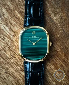 WMT Watches Cushion – Malachite Stone Dial Limited Edition