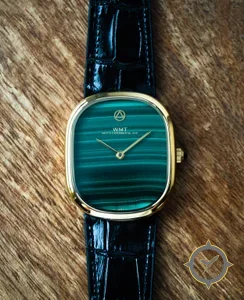 WMT Watches Cushion – Malachite Stone Dial Limited Edition