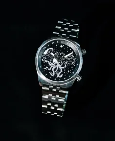Golby The Golby x Gary Farr Octopus Collab Skipping Stone Watch
