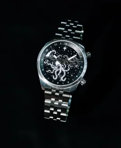 Golby The Golby x Gary Farr Octopus Collab Skipping Stone Watch