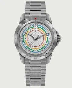 Héron Watch Co. Marinor - Rainbow White