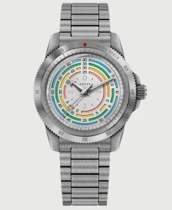 Héron Watch Co. Marinor - Rainbow White