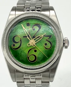 Cincinnati Watch Company The Numbers on Green