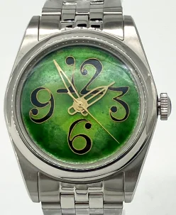 Cincinnati Watch Company The Numbers on Green