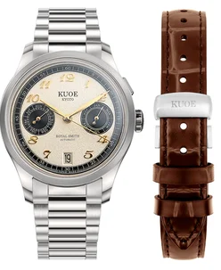 Kuoe ROYAL SMITH 90-010 Automatic Panda x Grainy Finish Dial