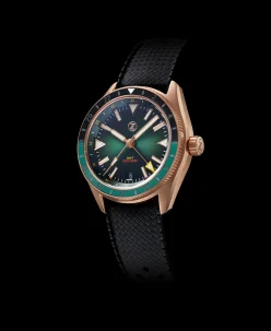 Zelos Horizons GMT 200m Bronze 'Hunter Green'