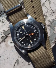 WMT Watches Royal Marine 1950 MKII – Ember Dial Edition ( Aged ) Limited 50 PC